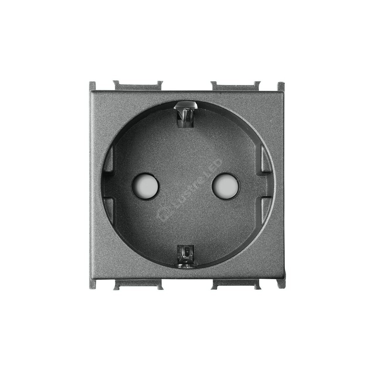 Priza Neagra 2M SCHUKO Modulara Panasonic Thea Optima