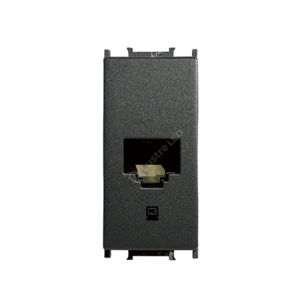 Priza Neagra Internet RJ45 CAT6 Modulara Panasonic Thea Optima