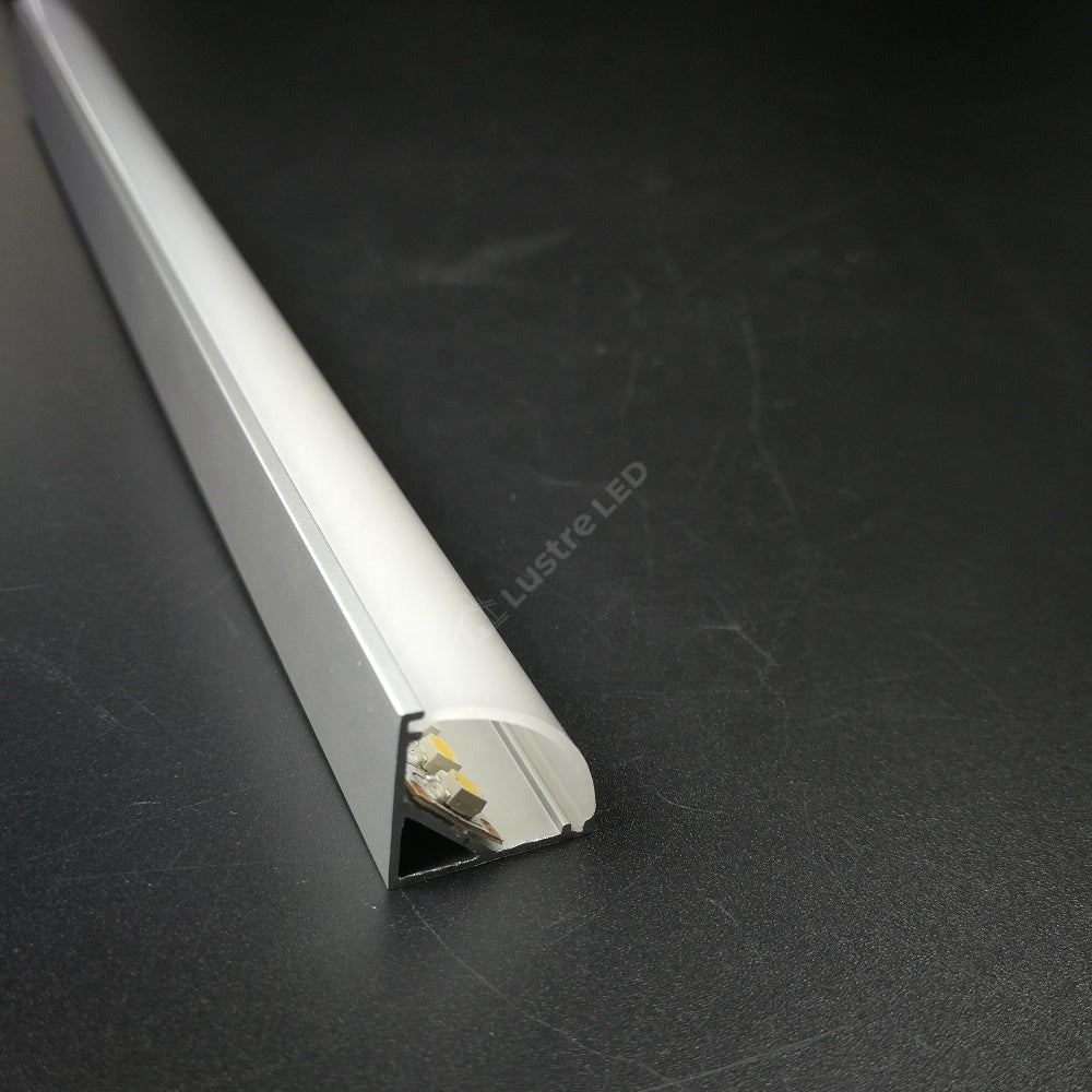Profil Aluminiu Aplicat Colt 90 Grade 2 Metri