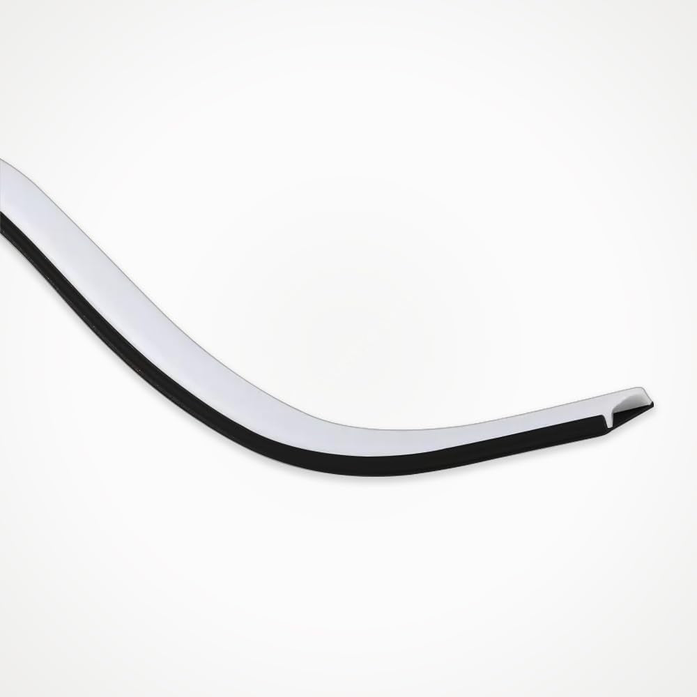 Profil Aluminiu Flexibil Negru Dispersor Mat 2 Metri