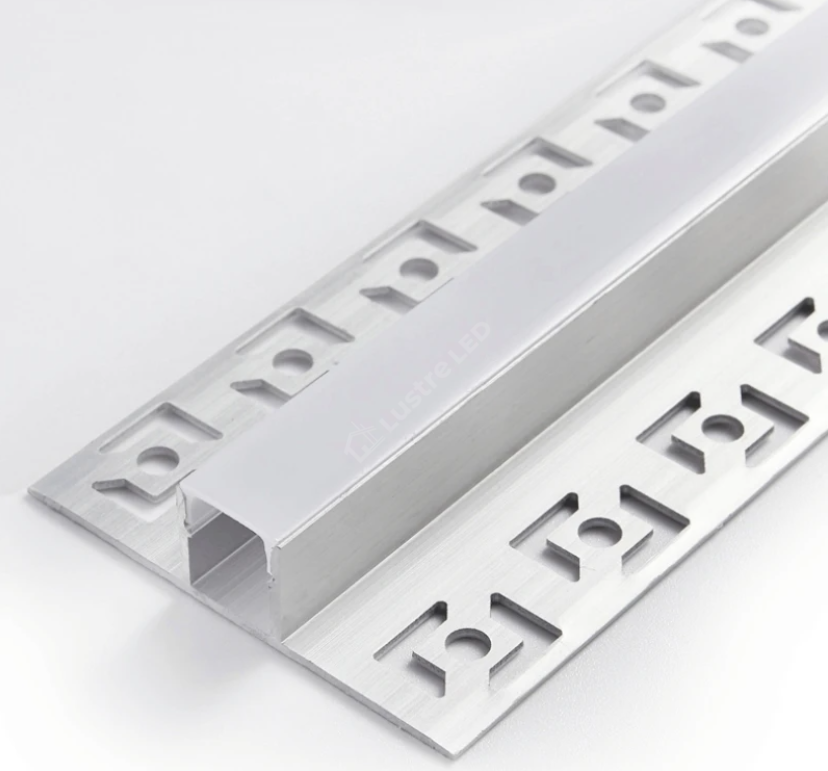 Profil Aluminiu Incastrabil Sub Rigips 13mm, 2 Metri