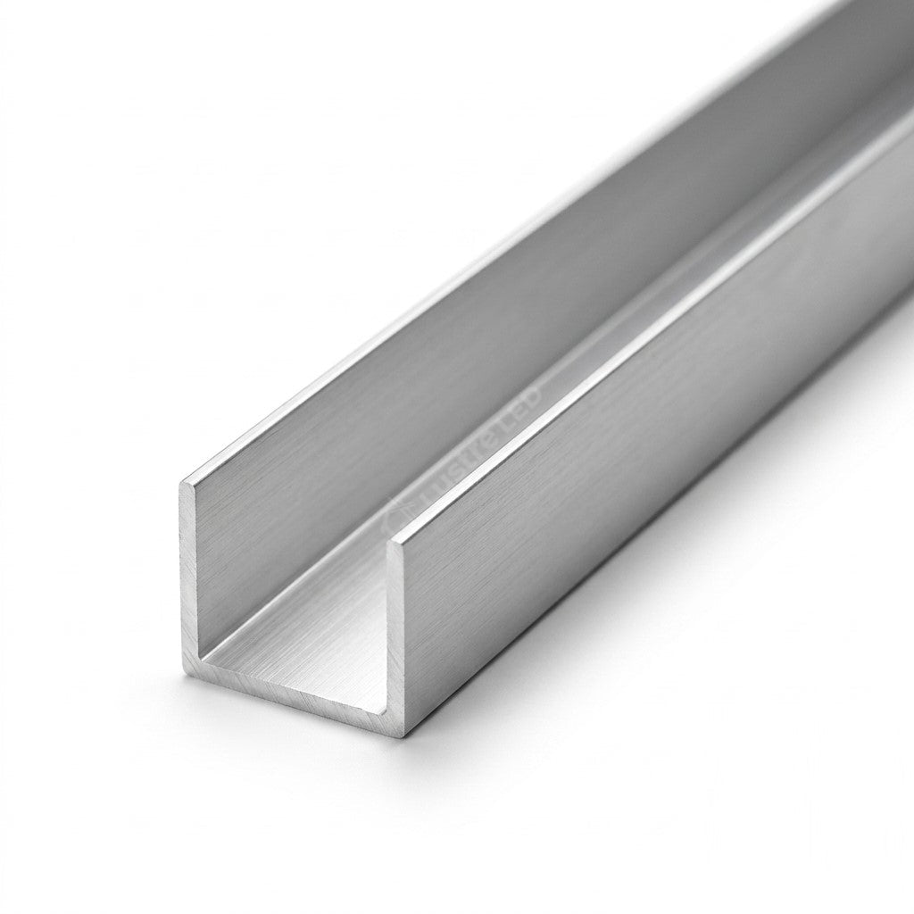Profil Aluminiu Tip U 8mm - Neon Flex 220V - 1 Metru