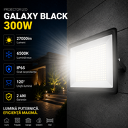 Proiector LED 300W Galaxy Black IP65 27000lm