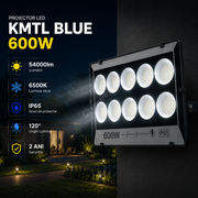 Proiector LED 600W KMTL Blue IP65 54000lm 6500K
