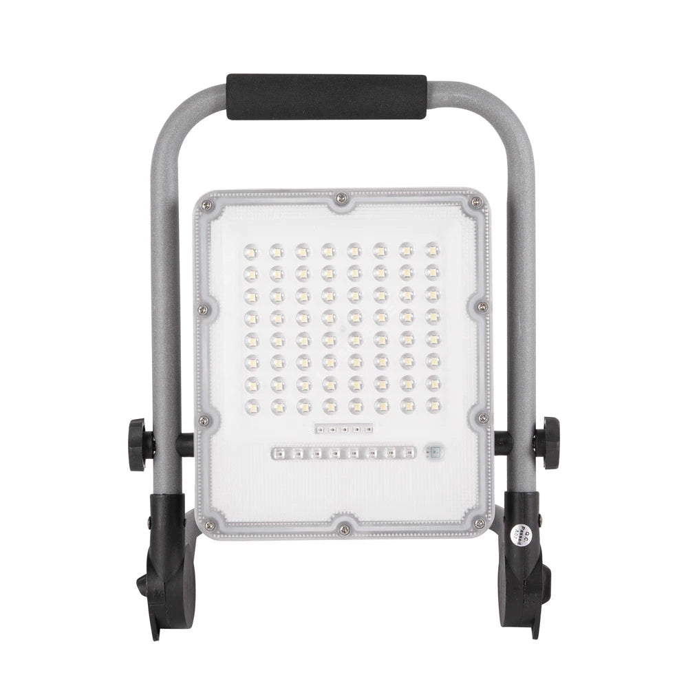 Proiector LED Portabil Gri 6400K IP65