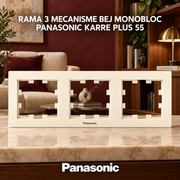 Rama 3 Mecanisme Bej Monobloc Panasonic Karre Plus 55