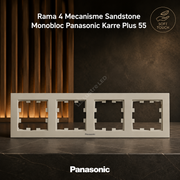 Rama 4 Mecanisme Sandstone Monobloc Panasonic Karre Plus 55