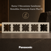 Rama 5 Mecanisme Sandstone Monobloc Panasonic Karre Plus 55