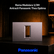 Rama Modulara 1/3M Antracit Panasonic Thea Optima