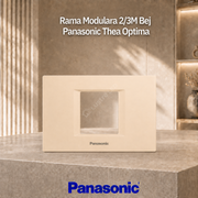 Rama Modulara 2/3M Bej Panasonic Thea Optima