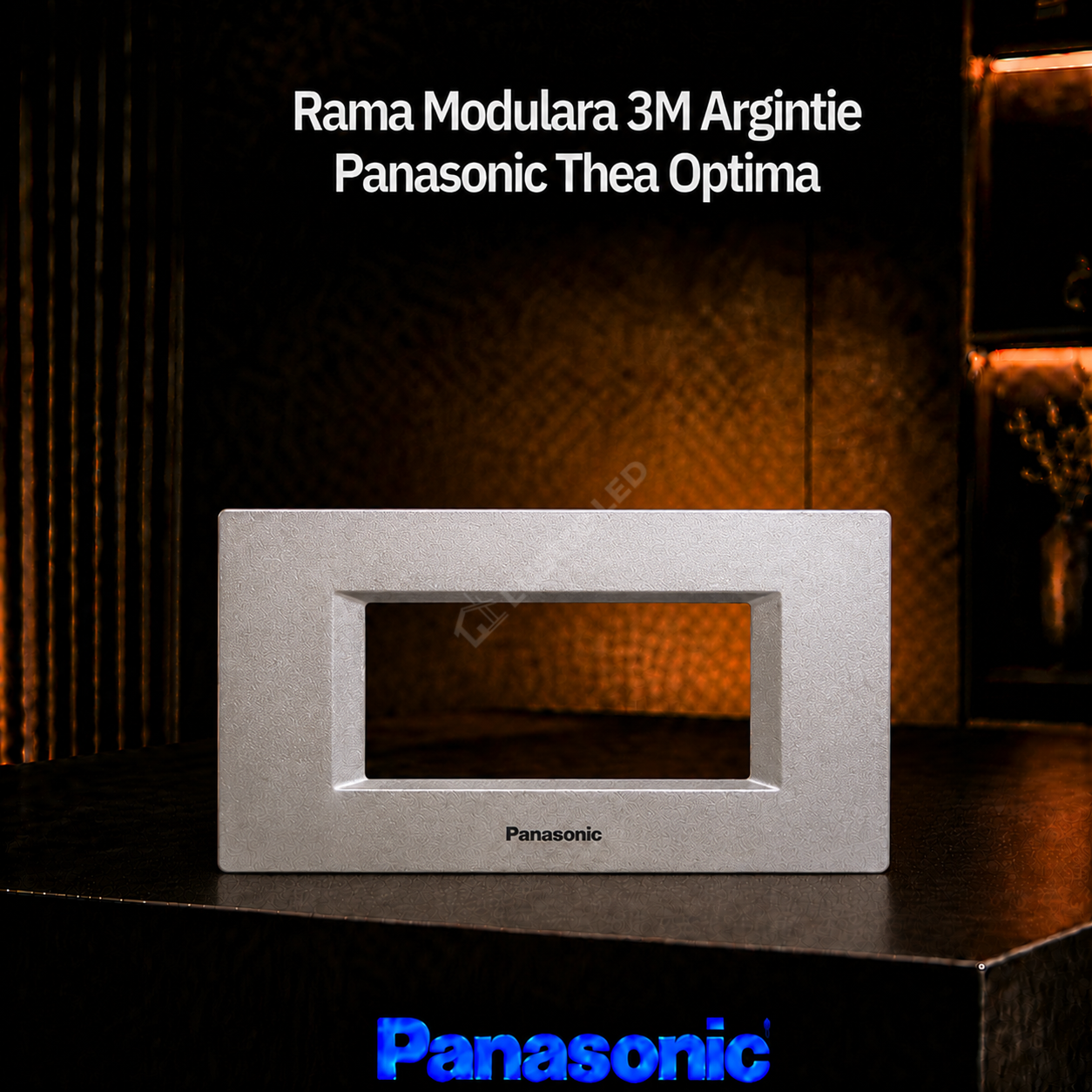 Rama Modulara 3M Argintie Panasonic Thea Optima