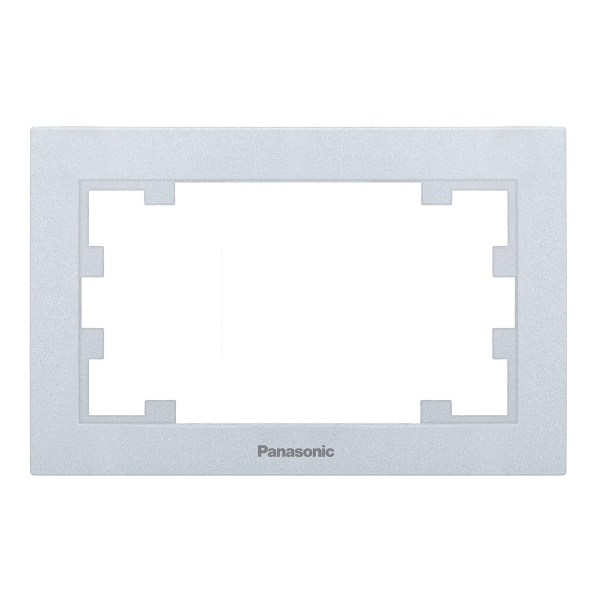 Rama Priza Dubla Argintie Monobloc Panasonic Karre Plus 55