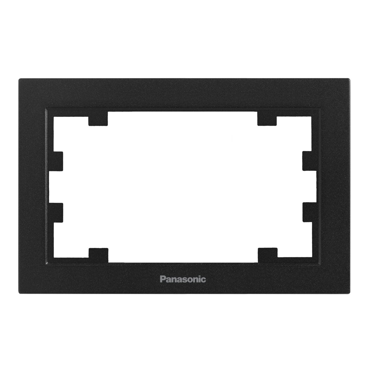 Rama Priza Dubla Neagra Monobloc Panasonic Karre Plus 55