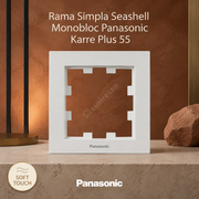Rama Simpla Seashell Monobloc Panasonic Karre Plus 55