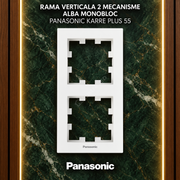 Rama Verticala 2 Mecanisme Alba Monobloc Panasonic Karre Plus 55