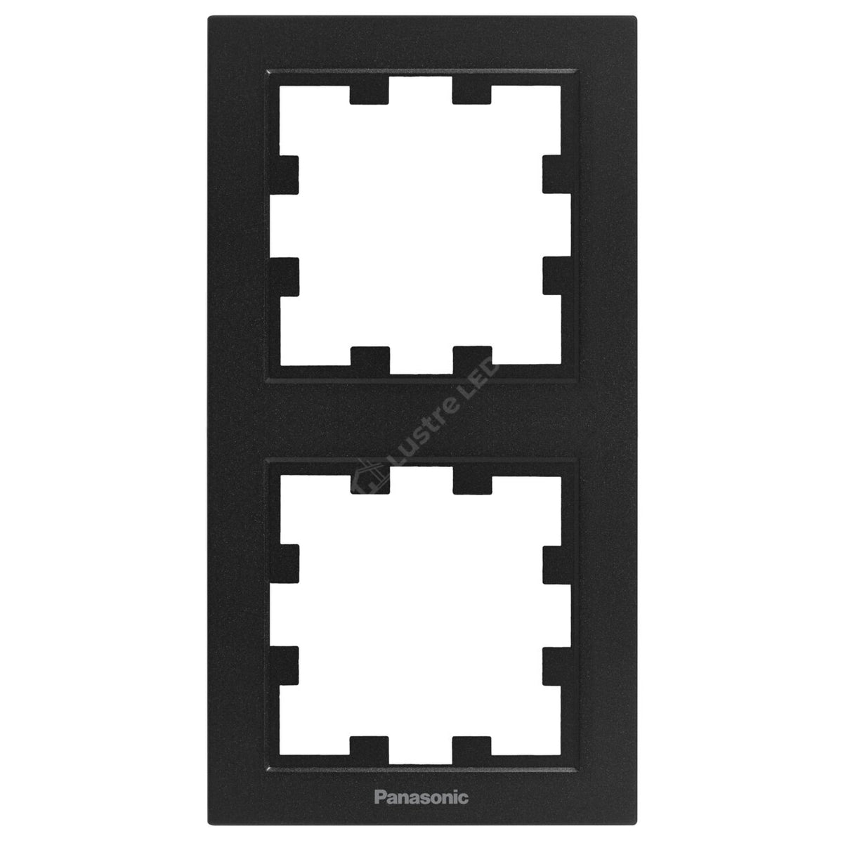 Rama Verticala 2 Mecanisme Neagra Monobloc Panasonic Karre Plus 55