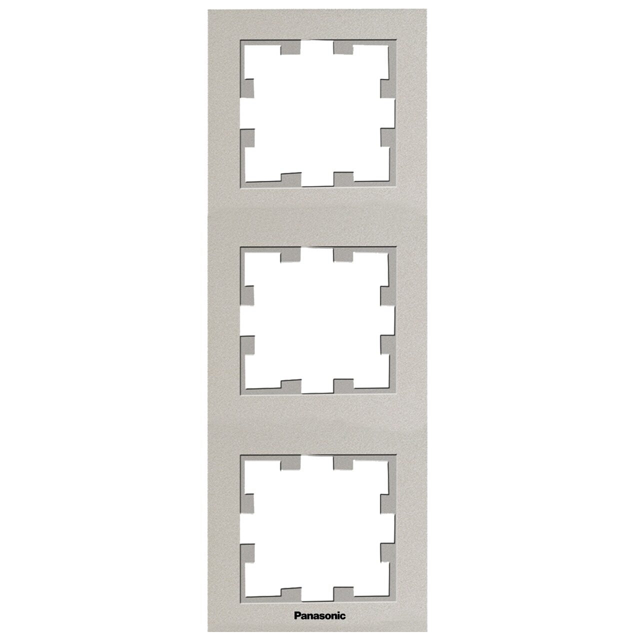 Rama Verticala 3 Mecanisme Bronz Monobloc Panasonic Karre Plus 55