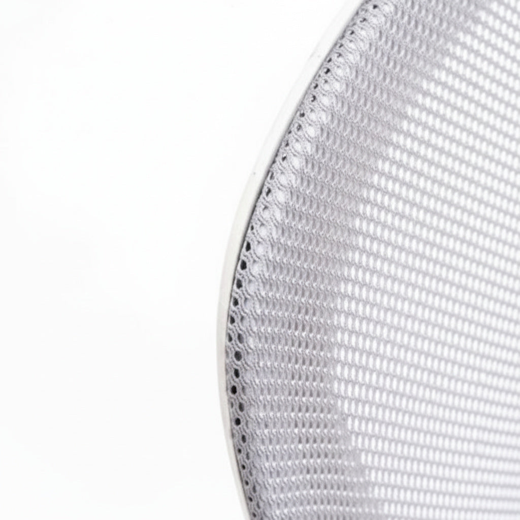 Scaun de Birou Reglabil BOC-101 Alb-Gri
