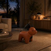 Scaun Decorativ BULLDOG Brown 70CM