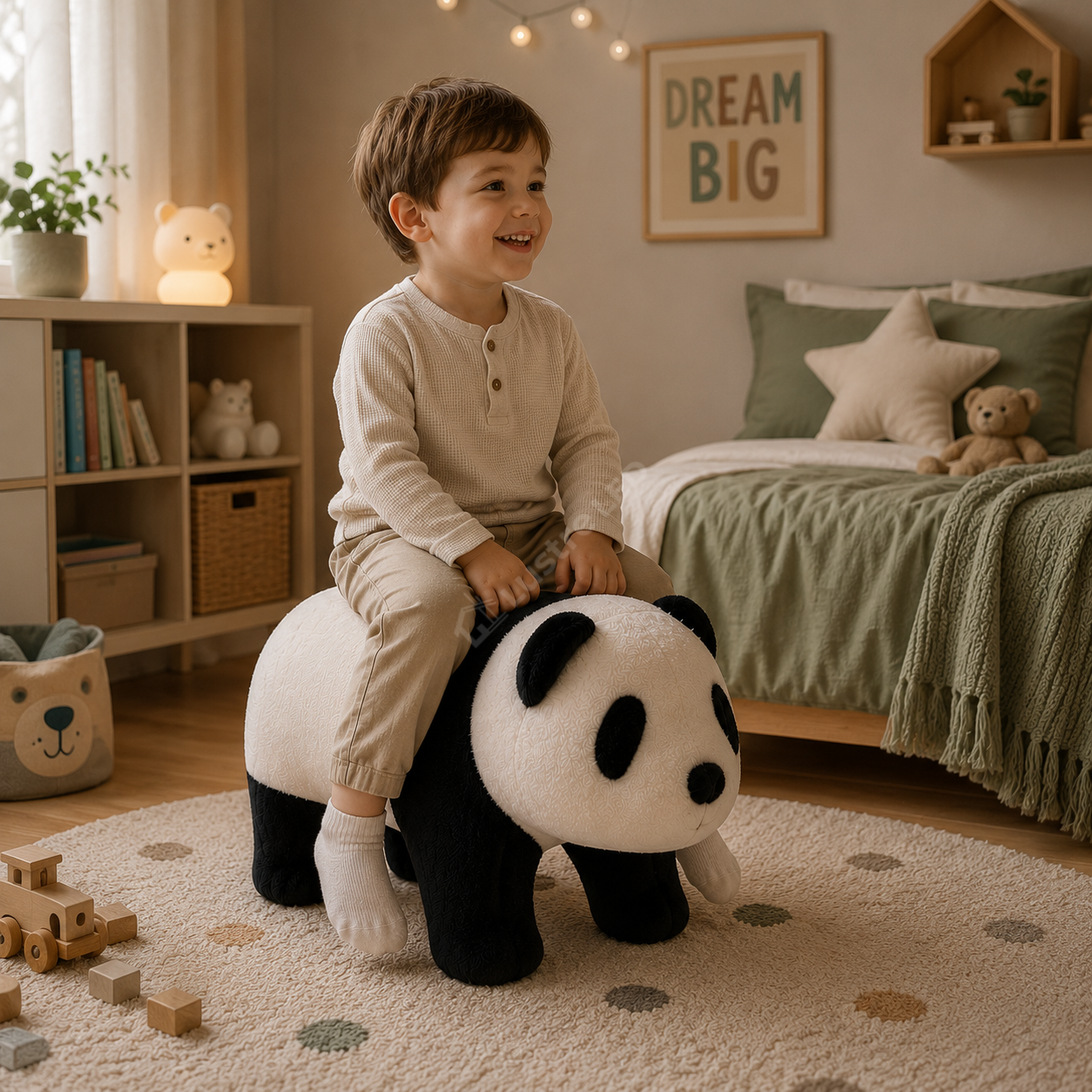 Scaun Decorativ PANDA 70CM