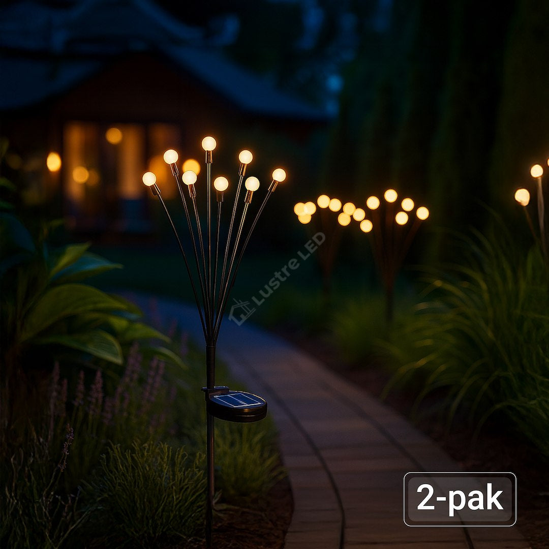 Set 2 x Lampa LED Multi cu Incarcare Solara Premium IP44