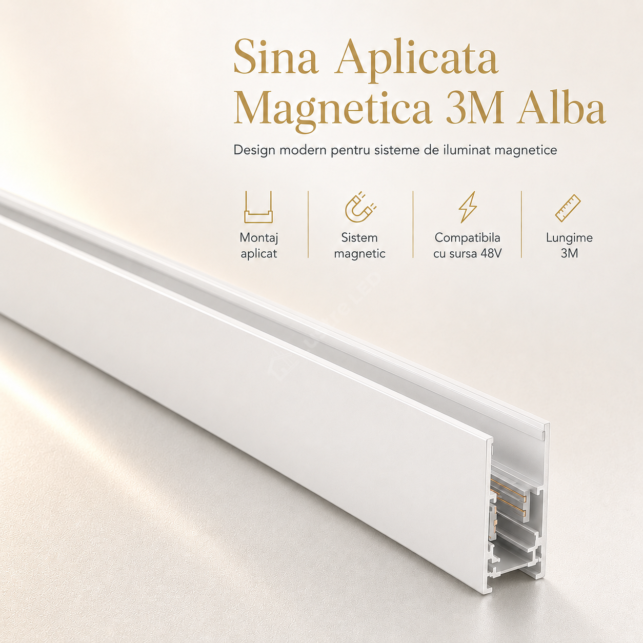 Sina Aplicata Magnetica 3M Alba