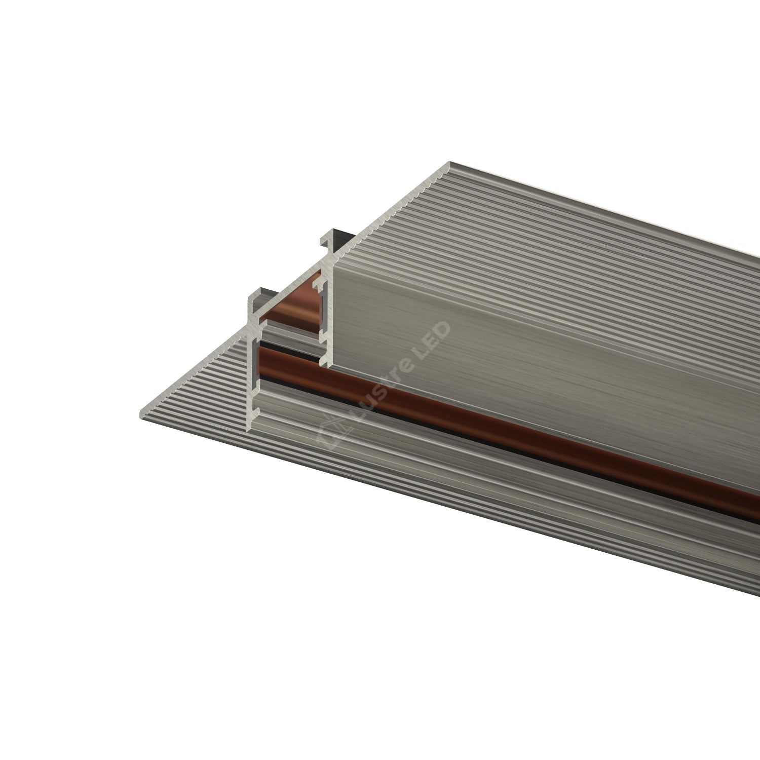 Sina Magnetica Incastrata SHINE HIDE TRACK Dark Nickel Premium 200CM