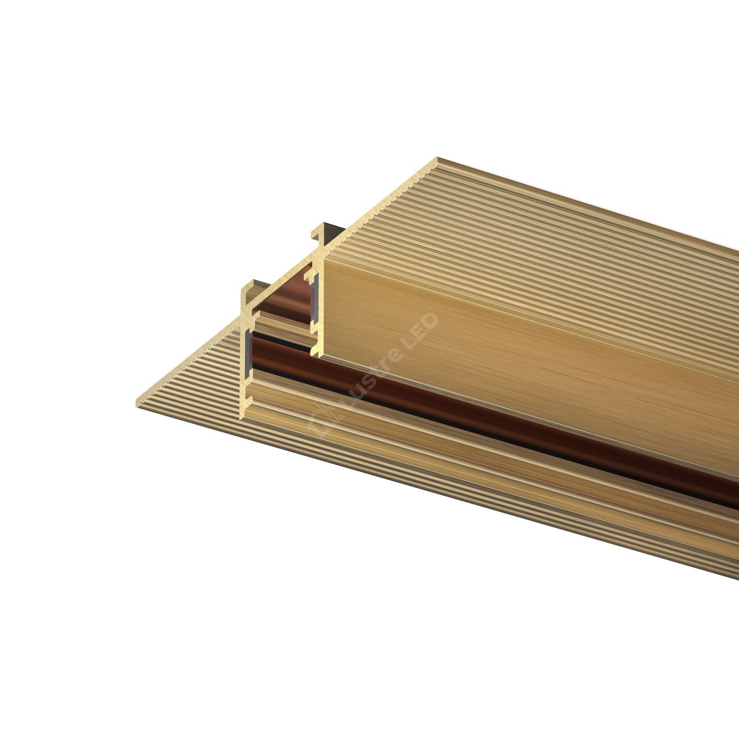 Sina Magnetica Incastrata SHINE HIDE TRACK Gold Premium 200CM