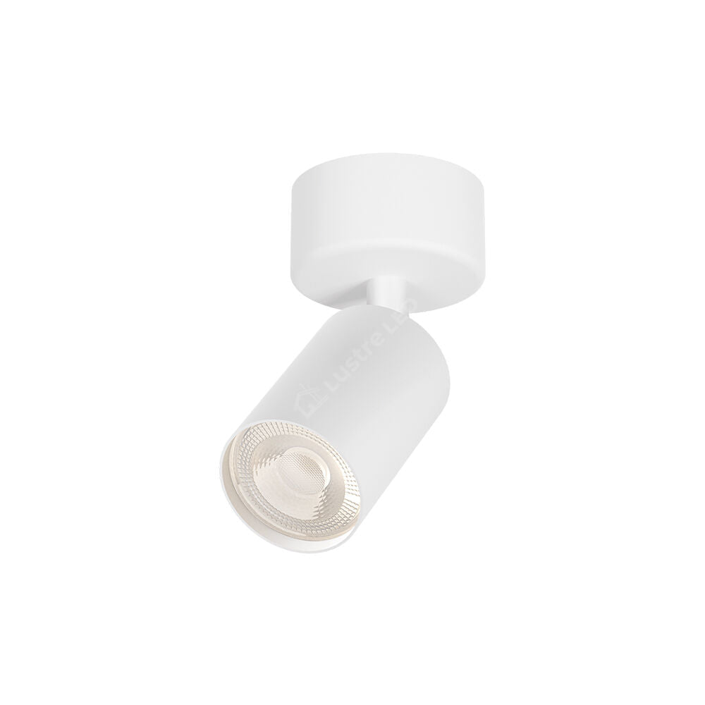 Spot Aplicat Orientabil Rotund Alb Dulie GU10 Ø60x130mm led ceiling light