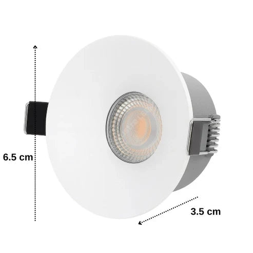 Spot COB LED 7W Rotund Alb / ⌀65mm / Incastrabil / Lumina Neutra SPOT LED INCASTRABIL / 7W / ALB NATURAL led spot light