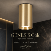 Spot GENESIS Gold 1xGU10 10CM