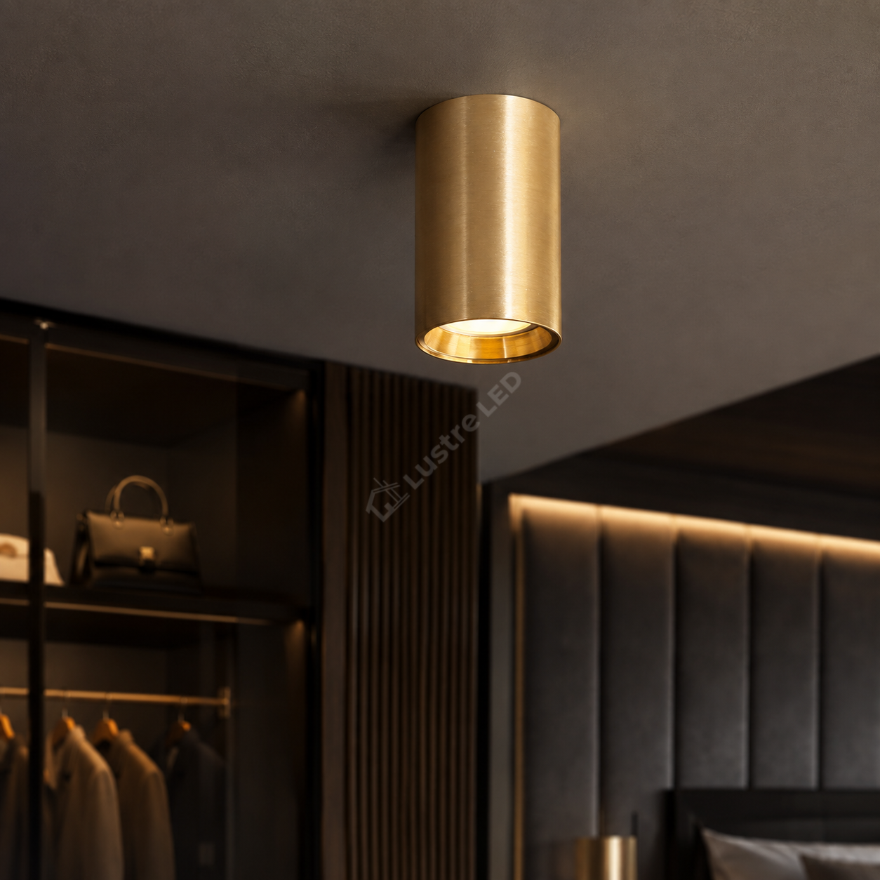Spot GENESIS Gold 1xGU10 10CM