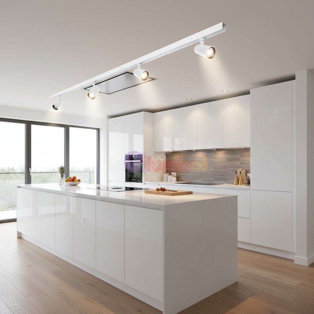 Spot LED 10W Magnetic Alb Cilindru