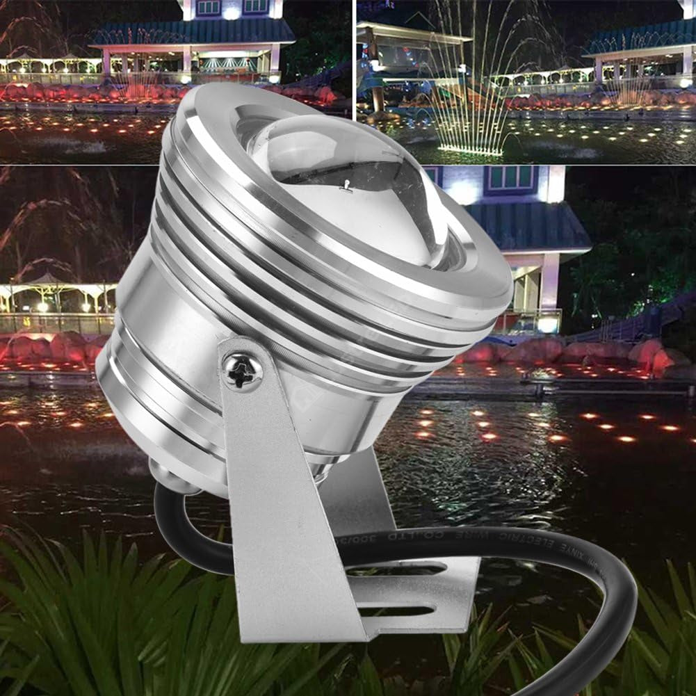Spot Led 12V Piscina 10W Rgb Multicolor Cu Telecomanda Ip67 Exterior Lamp