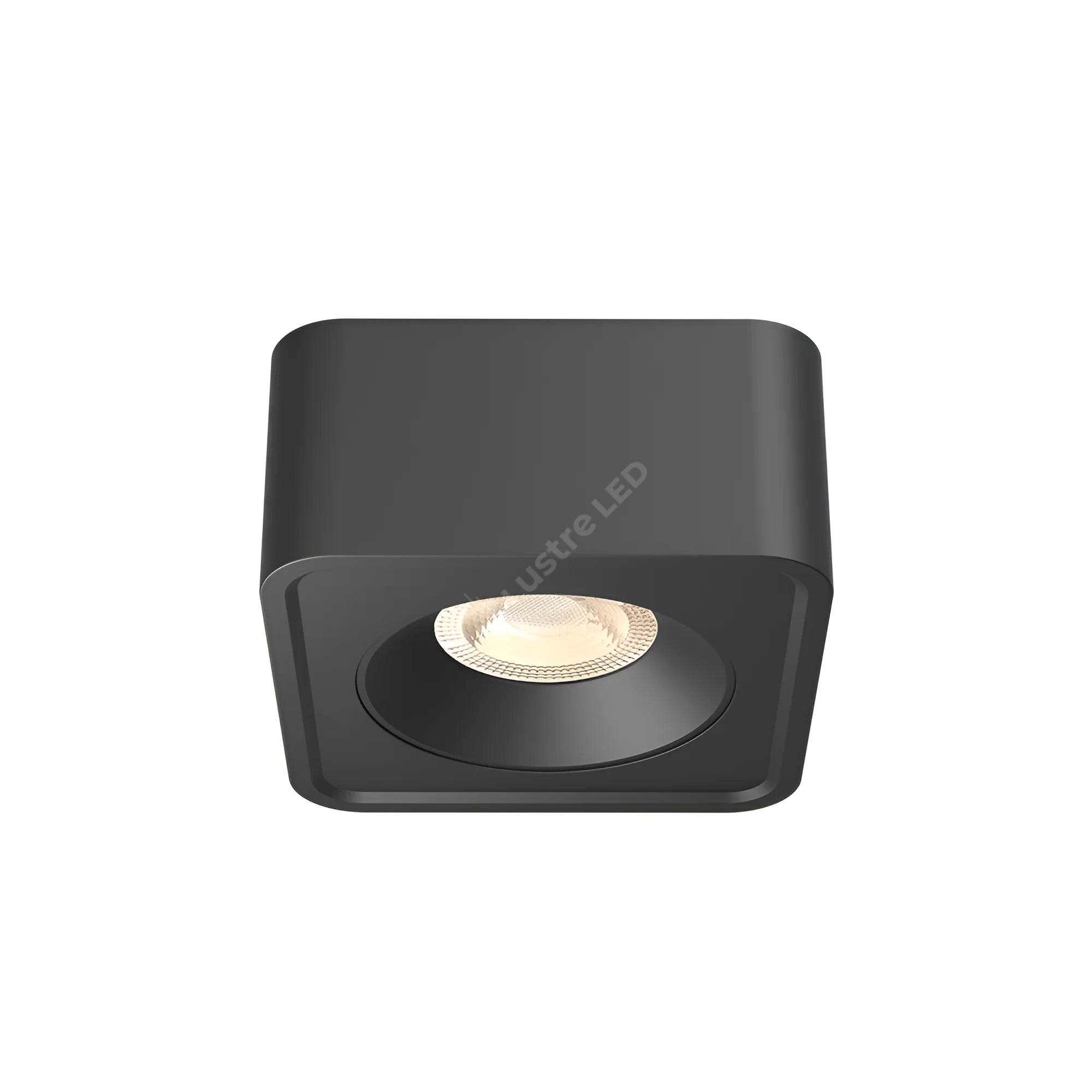 Spot LED Aplicat Patrat 3CCT Gata Black L9.8 x H6CM