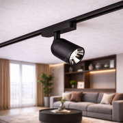 Spot LED Cilindric Urban Track Reglabil 8W 4000K Negru