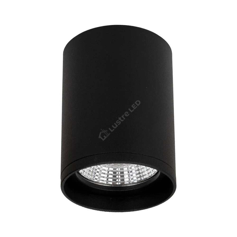 Spot LED Exterior Aplicat ALYES Black 10W 4000K IP44 Echivalent 75W
