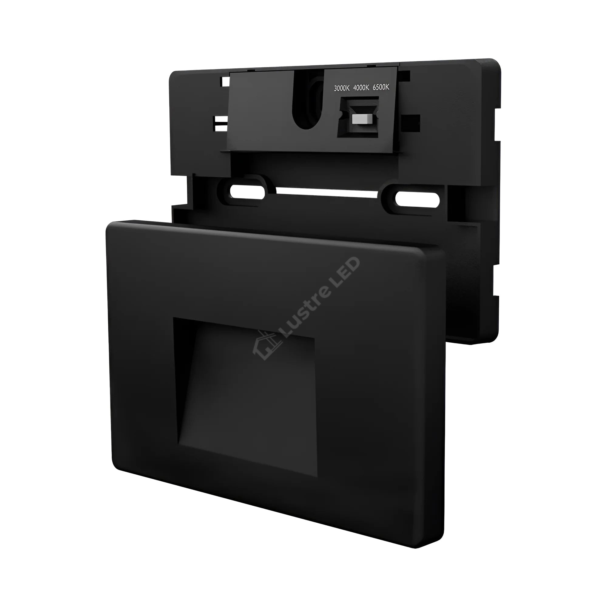Spot LED Exterior Aplicat VEKTA Black Rectangle 3W IP65 CCT