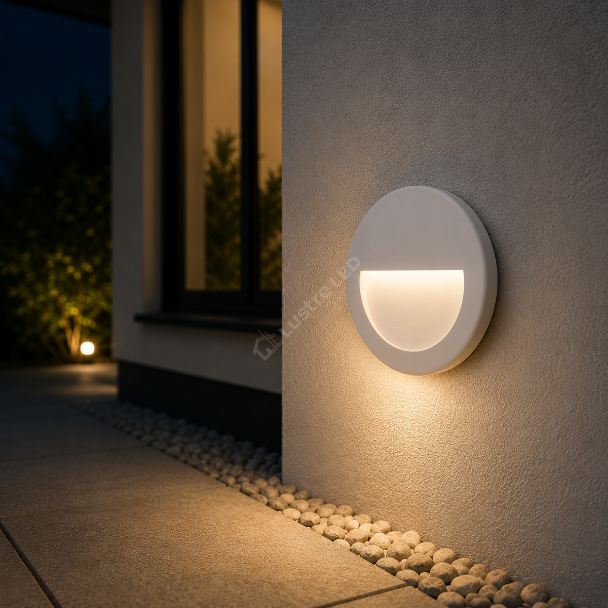 Spot LED Exterior Aplicat VEKTA White 3W IP65 CCT Rotund