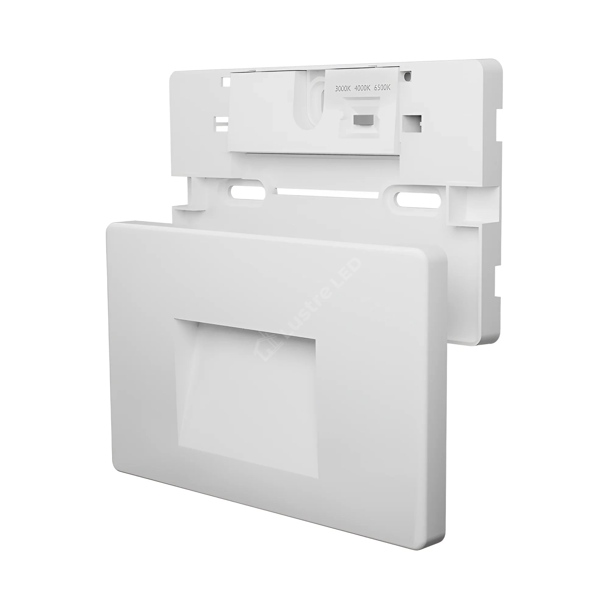 Spot LED Exterior Aplicat VEKTA White Rectangle 3W IP65 CCT