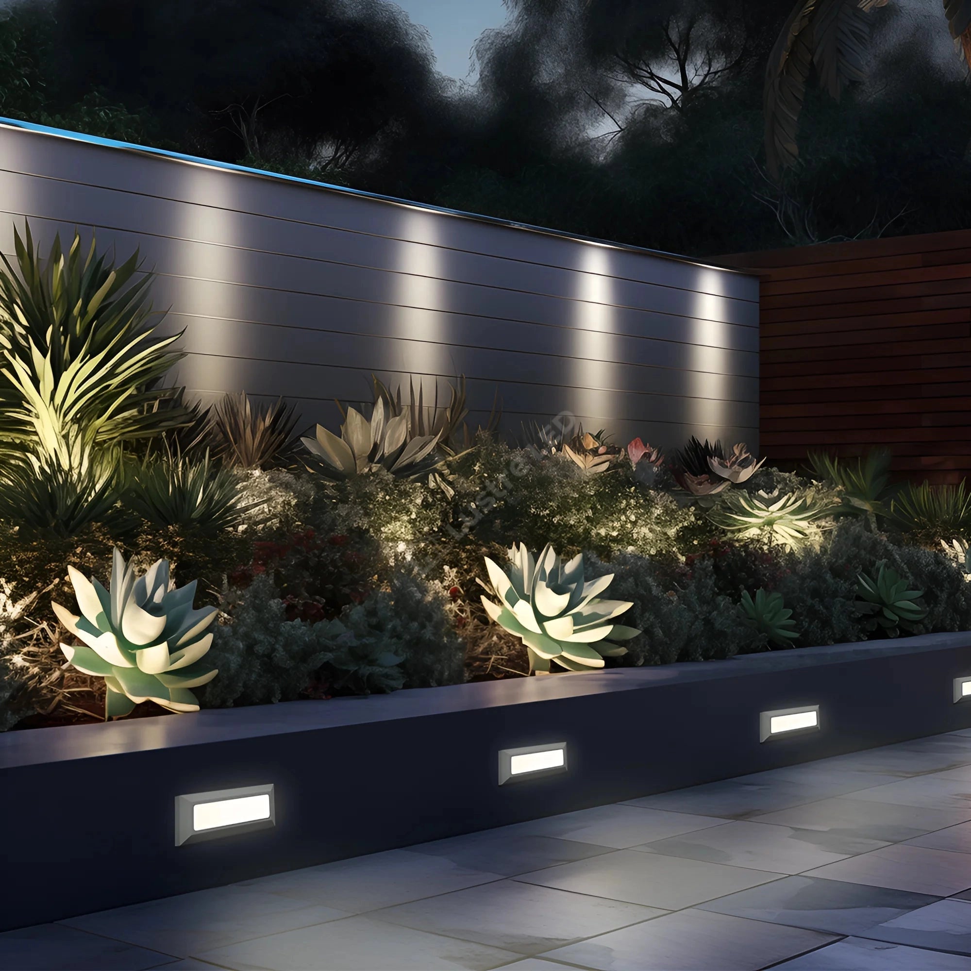 Spot LED Exterior Aplicat VEKTA WIDE Black 3W IP65 CCT