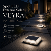 Spot LED Exterior Solar VEYRA IP67, 4000K Premium