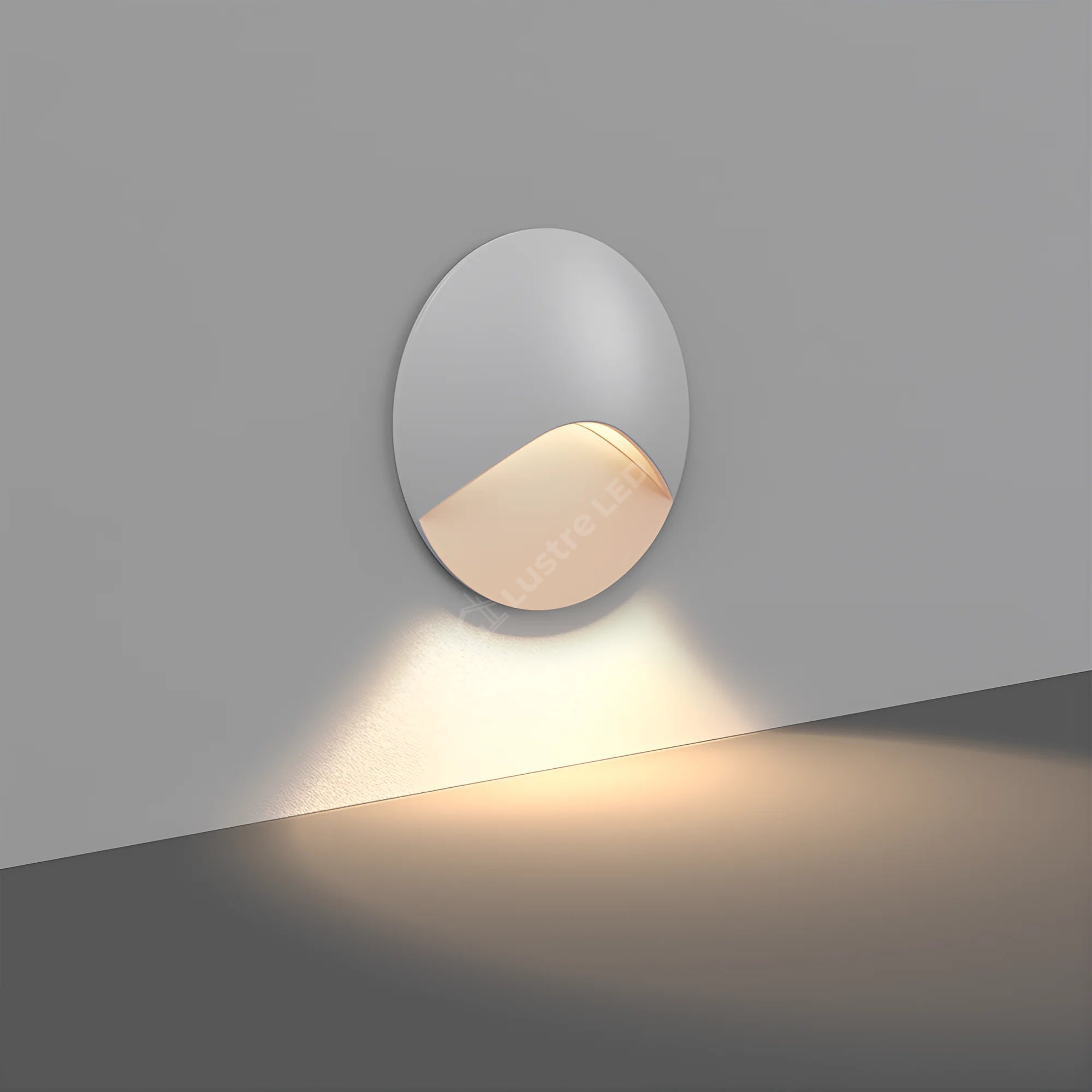 Spot LED Exterior Treapta VEKSUS White 3W IP65 Rotund