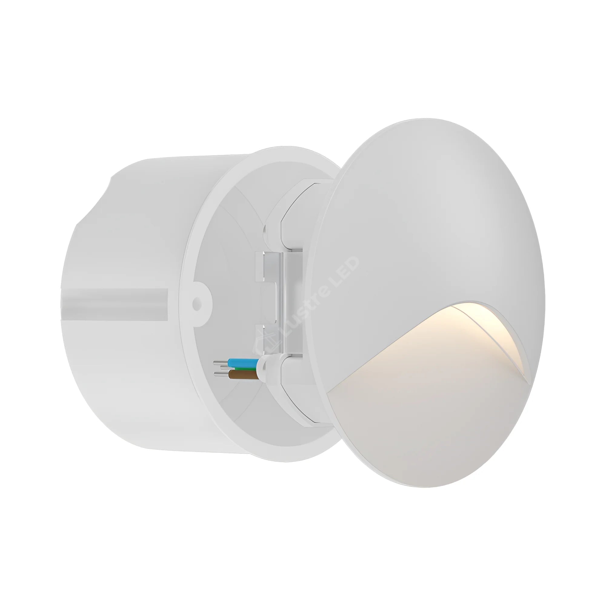 Spot LED Exterior Treapta VEKSUS White 3W IP65 Rotund
