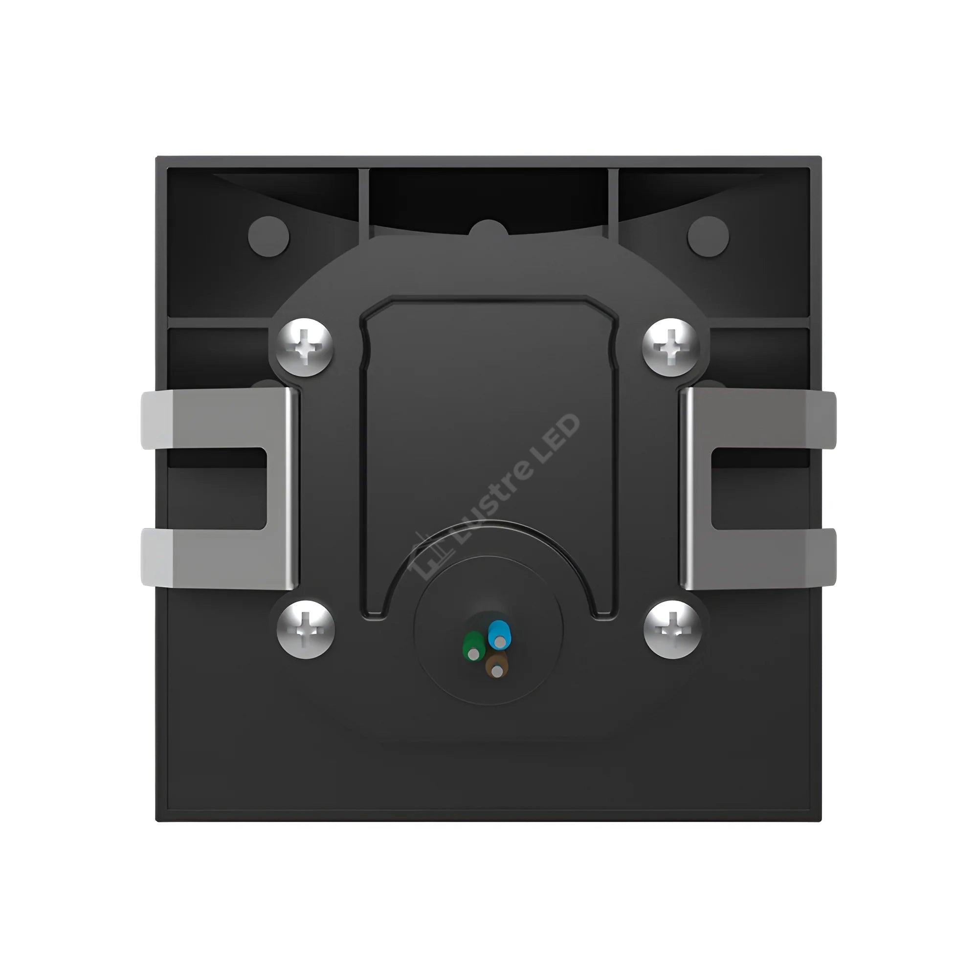 Spot LED Exterior Treapta VEKSUS Black 3W IP65 Patrat