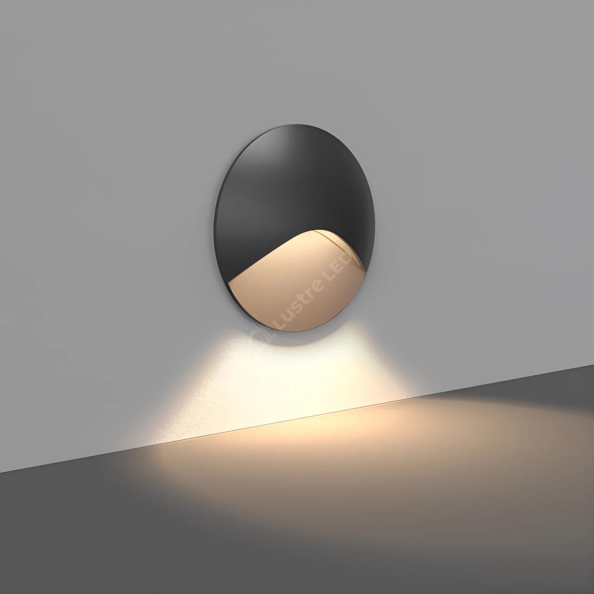 Spot LED Exterior Treapta VEKSUS Black 3W IP65 Rotund