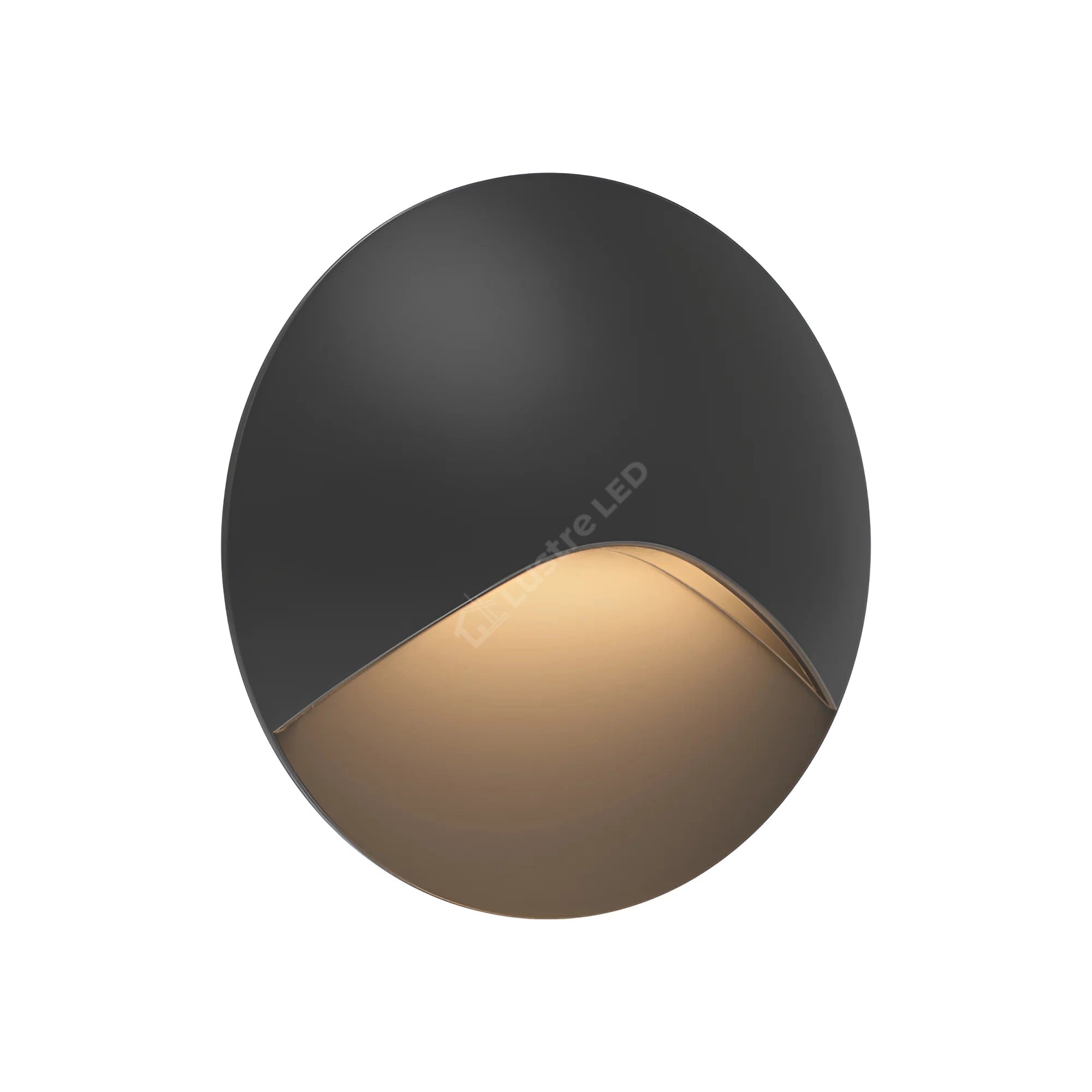 Spot LED Exterior Treapta VEKSUS Black 3W IP65 Rotund