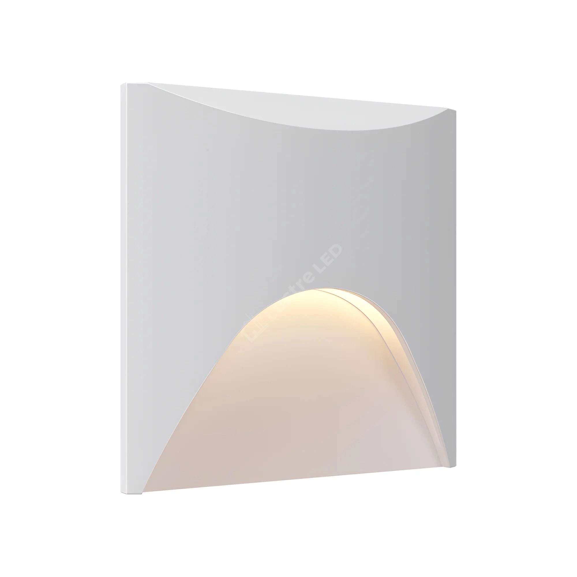 Spot LED Exterior Treapta VEKSUS White 3W IP65 Patrat