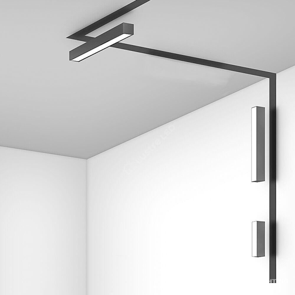 Spot LED Liniar 36W 90cm Magnetic CCT Negru