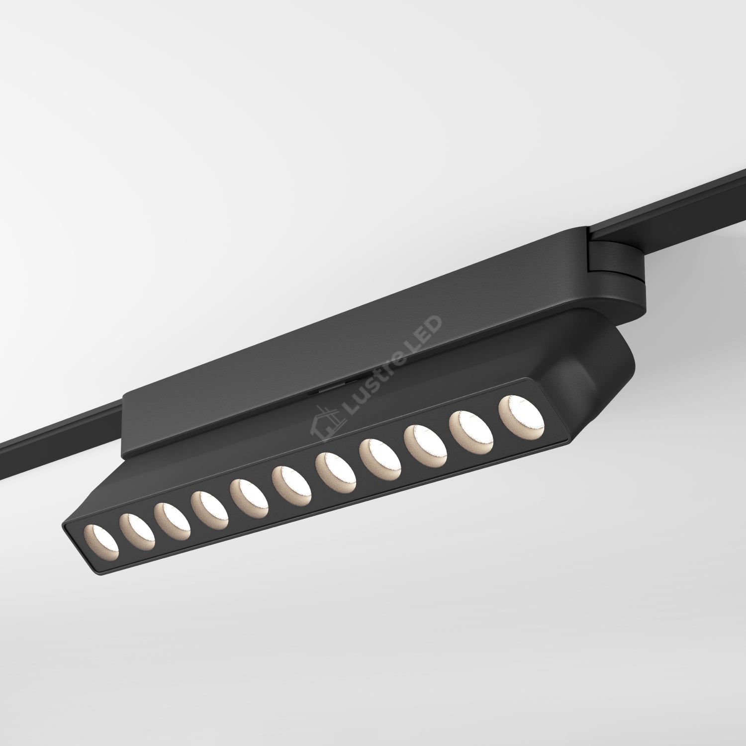 Spot LED Magnetic AIR GRILL Black Orientabil Premium 12W 23CM | CRI≥90 | 4000K